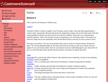 Tablet Screenshot of cashmerescience9.wikispaces.com