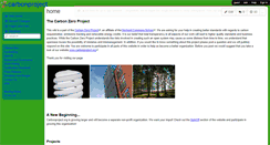 Desktop Screenshot of carbonproject.wikispaces.com