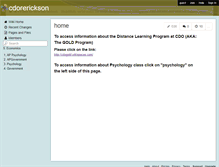 Tablet Screenshot of cdorerickson.wikispaces.com