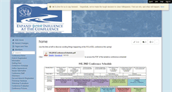 Desktop Screenshot of conference2012.wikispaces.com
