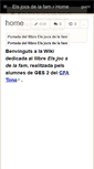 Mobile Screenshot of elsjocsdelafam.wikispaces.com