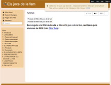 Tablet Screenshot of elsjocsdelafam.wikispaces.com