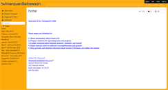 Desktop Screenshot of lmarquardtatrawson.wikispaces.com