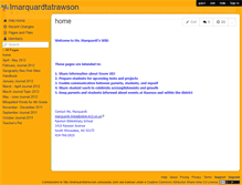 Tablet Screenshot of lmarquardtatrawson.wikispaces.com