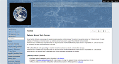 Desktop Screenshot of catholicschoolconnect.wikispaces.com
