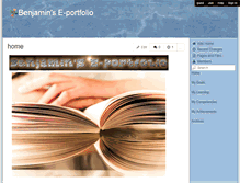 Tablet Screenshot of benjamineportfolio.wikispaces.com