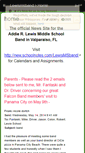 Mobile Screenshot of lewismsband.wikispaces.com