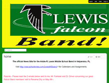 Tablet Screenshot of lewismsband.wikispaces.com