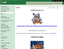 Tablet Screenshot of elo8.wikispaces.com