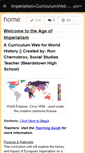Mobile Screenshot of imperialism-curriculumweb.wikispaces.com