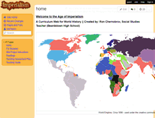 Tablet Screenshot of imperialism-curriculumweb.wikispaces.com