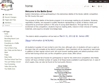 Tablet Screenshot of easternebob.wikispaces.com