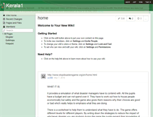 Tablet Screenshot of kerala1.wikispaces.com