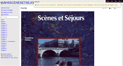 Desktop Screenshot of bhsscenesetsejours.wikispaces.com