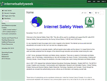 Tablet Screenshot of internetsafetyweek.wikispaces.com