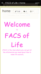 Mobile Screenshot of facsoflife.wikispaces.com
