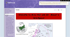 Desktop Screenshot of hallmouat.wikispaces.com