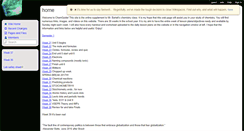 Desktop Screenshot of chemguide.wikispaces.com