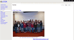Desktop Screenshot of lcga.wikispaces.com