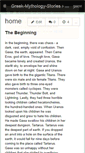 Mobile Screenshot of greek-mythology-stories.wikispaces.com