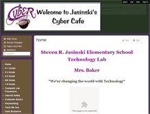 Tablet Screenshot of jasinskicybercafe.wikispaces.com