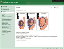 Tablet Screenshot of embarazoyparto.wikispaces.com