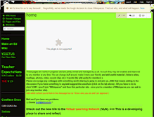 Tablet Screenshot of coalface.wikispaces.com