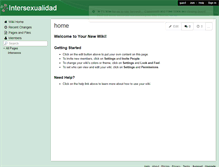 Tablet Screenshot of intersexualidad.wikispaces.com