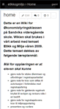 Mobile Screenshot of etikkogmiljo.wikispaces.com