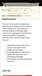 Mobile Screenshot of elementaryexplorations.wikispaces.com