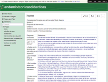 Tablet Screenshot of andamiotecnicasdidacticas.wikispaces.com