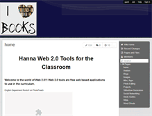 Tablet Screenshot of hannawebtools.wikispaces.com