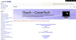 Desktop Screenshot of iteach-careertech.wikispaces.com