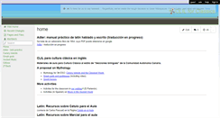 Desktop Screenshot of clasicas.wikispaces.com