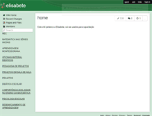 Tablet Screenshot of elisabete.wikispaces.com