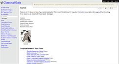 Desktop Screenshot of classicalgala.wikispaces.com