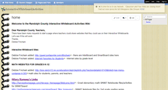Desktop Screenshot of interactivewhiteboardactivities.wikispaces.com