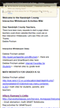 Mobile Screenshot of interactivewhiteboardactivities.wikispaces.com