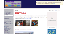 Desktop Screenshot of endlessquestions.wikispaces.com
