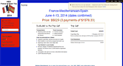 Desktop Screenshot of france-spain-trip.wikispaces.com