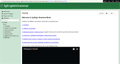 Desktop Screenshot of 3genglishgrammar.wikispaces.com
