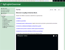 Tablet Screenshot of 3genglishgrammar.wikispaces.com