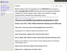 Tablet Screenshot of bccca.wikispaces.com
