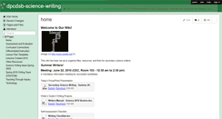 Desktop Screenshot of dpcdsb-science-writing.wikispaces.com