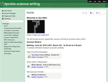 Tablet Screenshot of dpcdsb-science-writing.wikispaces.com