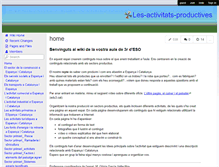 Tablet Screenshot of les-activitats-productives.wikispaces.com