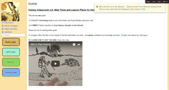 Desktop Screenshot of historyclassroom20.wikispaces.com