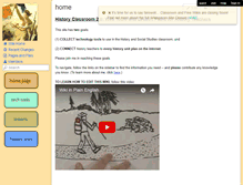 Tablet Screenshot of historyclassroom20.wikispaces.com