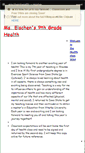 Mobile Screenshot of eischenhealth.wikispaces.com