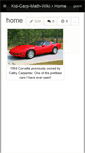 Mobile Screenshot of kid-carp-math-wiki.wikispaces.com